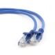 Cable RJ45 CAT5E moldeado 1mt bulk azul PP12-1M/B